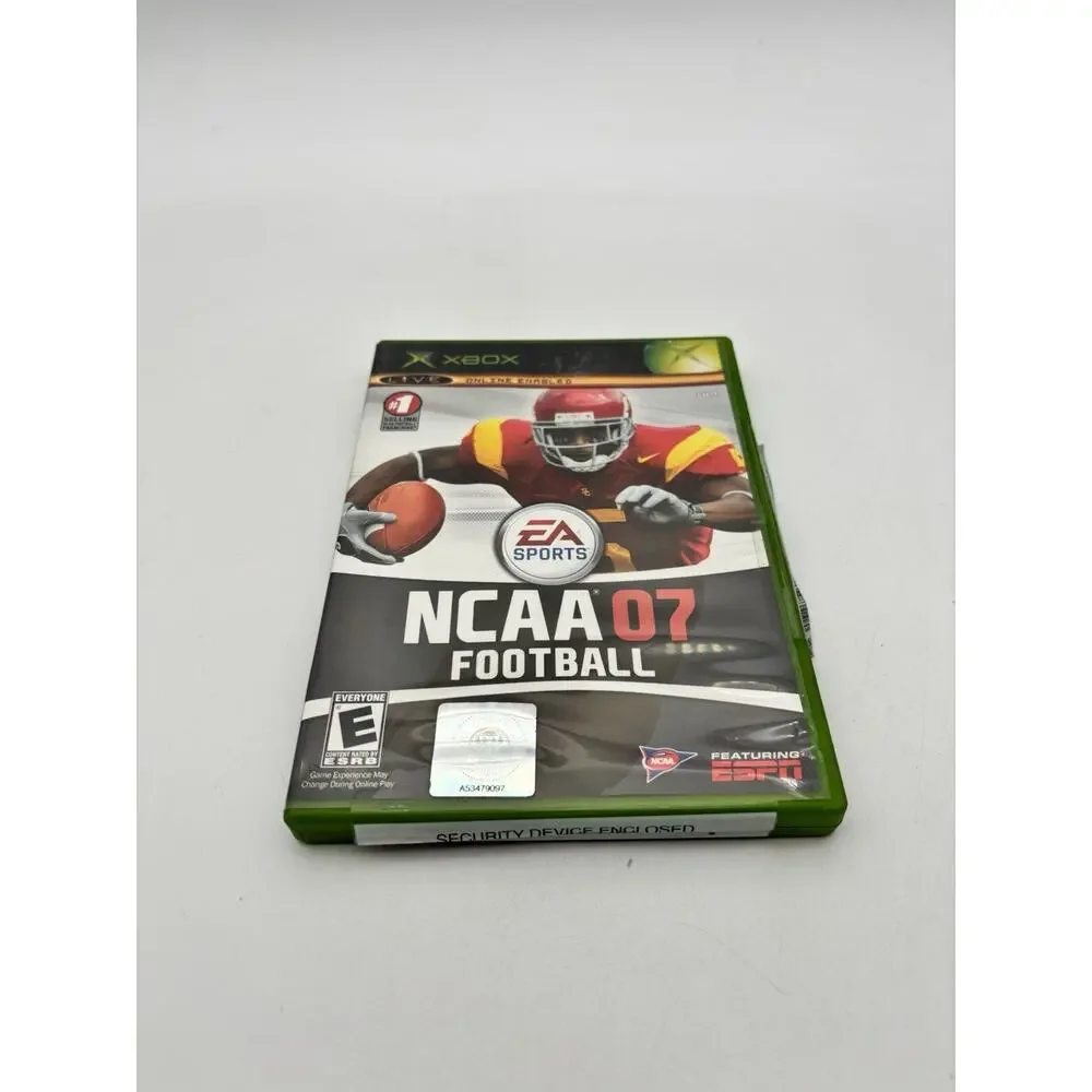 NCAA Football 07 (Microsoft Xbox, 2006) Complete CIB Tested Works VG Condition